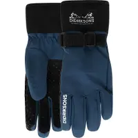 Didriksons Lovas Five Finger Glove - Blue - 12/14