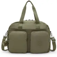 Kipling Basic Defea Viikonloppukassi XL 44 cm Vihreä