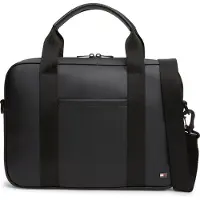 Tommy Hilfiger Tietokonelaukku 'FOUNDATION' musta