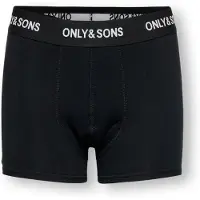 Only & Sons Junior Alushousut 'OSJFITZ' musta / valkoinen