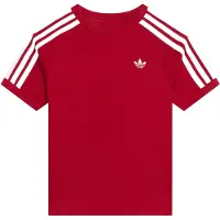 Adidas Originals 3 Stripe Tee - Red - 152
