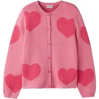 Name it Nkflianax Ls Knit Card - Pink - 134-140