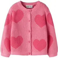 Name it Nmflianax Ls Knit Card - Pink - 92