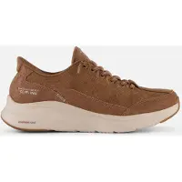 SKECHERS for woman. 150507 Slip-Ins: Contour Foam - Cozy Fit Natural Ease light brown sneakers (40), Leather, Flat, Laces, Casual