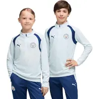 Puma Harjoituspaita M. Vetoketju - MCFC - Sininen - - 16 v (176) - Puserot