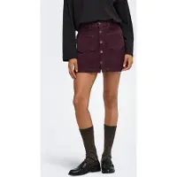 ONLY Onlamazing Global Hw Cord Skirt Pnt Noos - Burgundy - XS