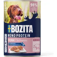 Bozita 6x400g Dog Pate kalkkuna & villisika koiran märkäruoka