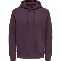 Only & Sons Onsceres Hoodie Sweat Noos - Burgundy - M