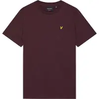 Lyle & Scott Plain T-Shirt - Burgundy - 152-158