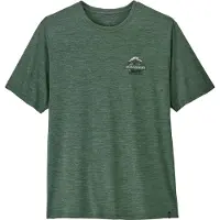 Patagonia Cap Cool Daily - Great Waves T-Paita canopy grn / lt cpy grn xdy Koko S