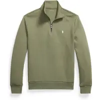 Ralph Lauren 30/1 Double Knt Cvc-Lsl-Sws - Khaki green - S