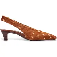 Hispanitas for woman. HI265224 Viena Brown Leather Shoes (37), 1 to 3 cm, None, Casual