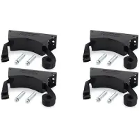 Typecat Propane Tank Holder Gas Cylinder Wall Mounted Bracket Gas Cylinder Holder Propane Tank Mount Holder with Screws 4Set