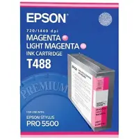 Epson T488 Mustepatruuna vaalea magenta