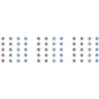 Typecat 75 Pcs LED Coaster Round Flash Cup Mat Sticker Lights for Wine Liquor Bottle, Drinks Party, Bar Party