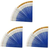 Typecat 300 Pieces Kids Paint Brushes Set for Watercolor Oil Painting Flat +Pointed Brush for Body Face Nail Art