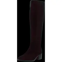 Bianco Biacarol Chelsea Knee High Boot Oily Suede - Black - 36