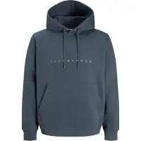 Jack & Jones Collegepaita 'JJESTAR' grafiitti / valkoinen