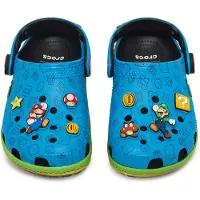 Crocs Super Mario Core Cls Clg T - Blue - 25/26