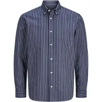 Jack & jones Paita 'JPRBLUHARVEY' laivastonsininen / tummanvihreä / luonnonvalkoinen