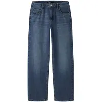 LMTD Nlmbex Dmn R Loose Pant - Blue - 170