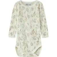 Name it Nbfwang Wool Needle Ls Body Noos - White - 62