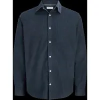 Jack & Jones Jjefield Cord Shirt Ls Sn - Navy - M