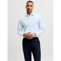 Jack & Jones Jprblaparker Detail L/S Shirt Sn - Blue - XL