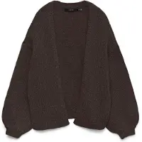 Vero Moda Neuletakki 'VMMAYBE' tummanruskea