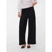 Vero Moda Vmzamira Mw Wide Pant Noos - Black - XL x 32