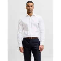 Jack & jones Jprblaparker Detail L/S Shirt Sn - White - S