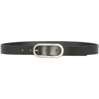 Lee Oval Buckle Belt - Black - 75 x 00