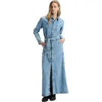 Lee Jeans Boiler Dress - Blue - XS x 00