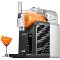 Vevor -jäähilekone, 2 litran jäähilekone kotiin, jäädytettyjen juomien valmistuslaite 6 esiasetetulla ohjelmalla, itsepuhdistuva margaritakone, jäädytetyt margaritat, frappé, pirtelö ja paljon muuta