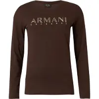 Armani Exchange Paita ruskea / kulta