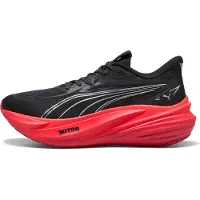 Puma MagMax NITRO 2 Black Red AW26 Sneakers, Size 43 - EUR