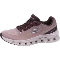 SKECHERS for woman. 150437 Brown Glide-Step Pro - Soft Mirage Sneakers (40), Fabric, Flat, Laces, Casual, Sport, Multisport