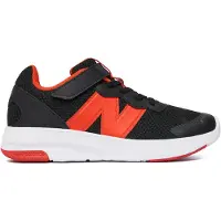 New Balance unisex for kids. P578V1_KP 578 Hook & Loop trainers, black (33.5), Flat, Velcro, Sport, children's fashion
