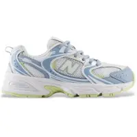 New Balance unisex for kids. G530V1_KL 530 Lace trainers in blue (37.5 W), Flat, Laces, Sport, children's fashion
