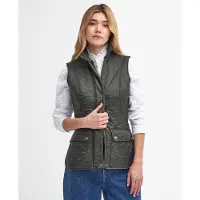 Barbour for woman. LGI0017 Wray Quilted Vest green (XS), Casual, Polyamide