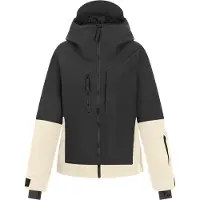 2117 of Sweden Norrdal, laskettelutakki, nainen, beige/musta