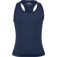 Hummel Hmljr Seamless Glitter Tank Top - Navy - 122/128