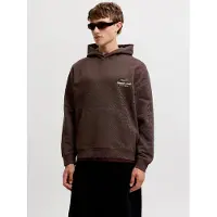 Jack & jones Collegepaita 'JORNORREBRO' ruskea / valkoinen