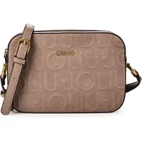 Liu Jo for woman. AF6211-E1139 Medium beige logo crossbody bag (OSFA), Casual, Polyester