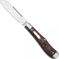 Jack Wolf Knives Jack Wolf Gateway Eureka EUREK-01-CC-WAT-SUG Satin 14C28N, CamoCarbon Watermelon Sugar, pocket knife