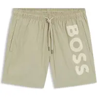 BOSS for man. 50514502 Beige Octopus Swimsuit (XL), Beachwear, Polyamide