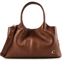 Coccinelle Nell Olkalaukku Nahka 32 cm Ruskea