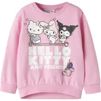 Name It Mini Collegepaita 'NMFAbara Hellok' kulta / vaalea pinkki / musta / valkoinen