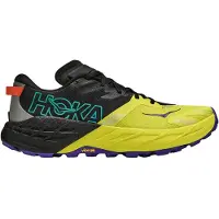 Hoka One One Speedgoat 7 Shoes Black Yellow AW26, Size EU 41 1/3