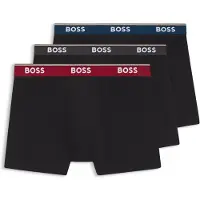 BOSS for man. 50554694 Set 3 Power Boxers black (M), Homewear, Cotton